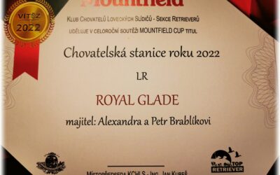 Royal Glade – Chovatelská stanice roku 2022 !!!